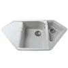 Гранітна мийка Globus Lux GARDA 1000х500, перлина- Фото 1
